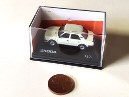 Abrex Škoda 120L 1:72 - Bílá Ledová